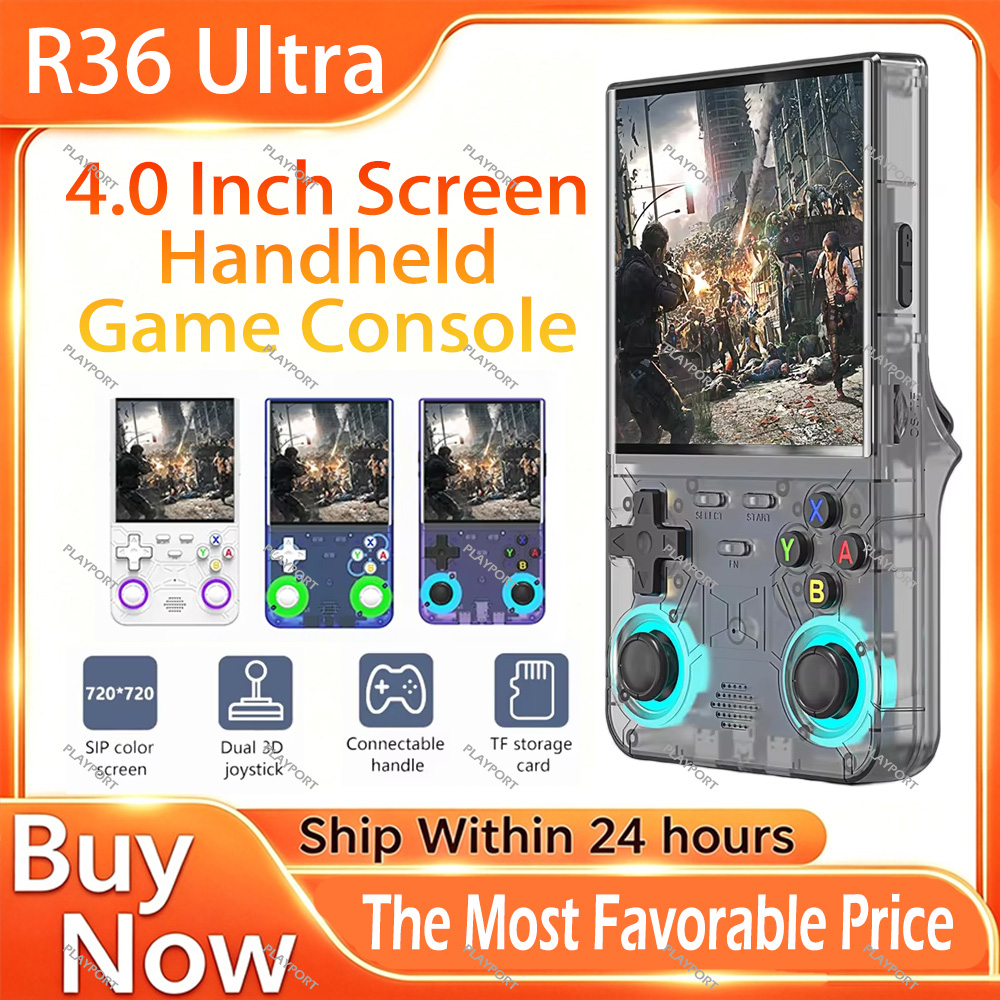 Gaming Console R36 - Console de Jogos Portátil R36 Ultra