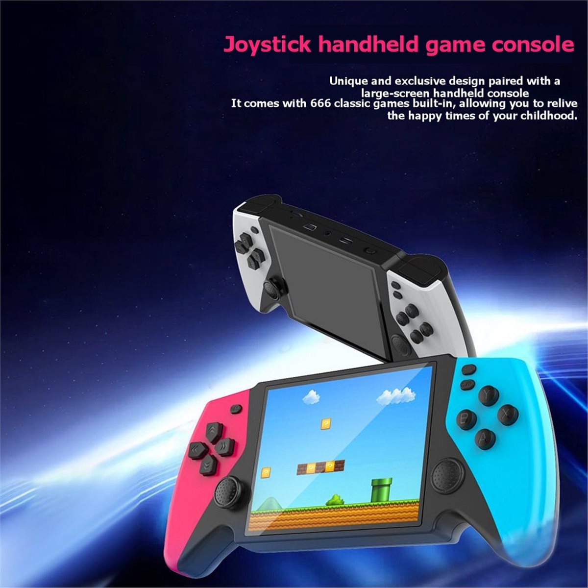 Gaming Console Kids - Console de Jogos Portátil Retrô DT75BG