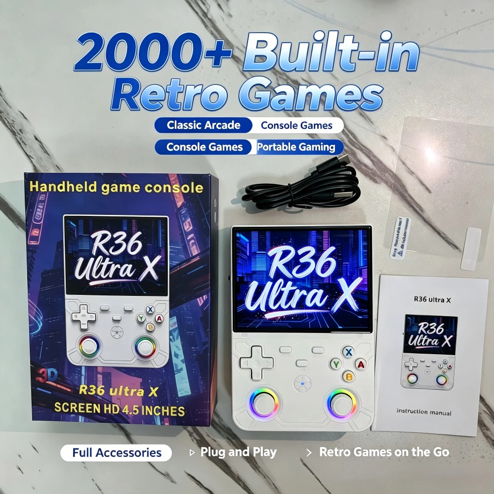 Gaming Console R36 - Consoles de Jogos Portáteis R36 Ultra