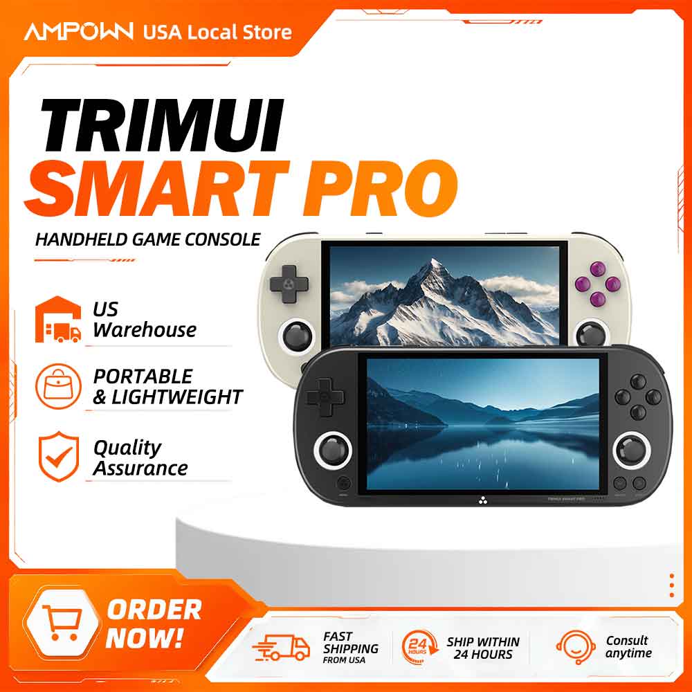 Gaming Console Retro Handheld - Console de Jogos Portátil Trimui Smart