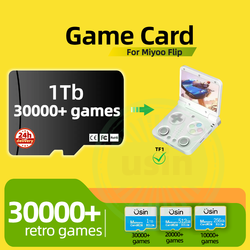 Gaming Console Retro Handheld - Cartão de jogo para miyoo flip