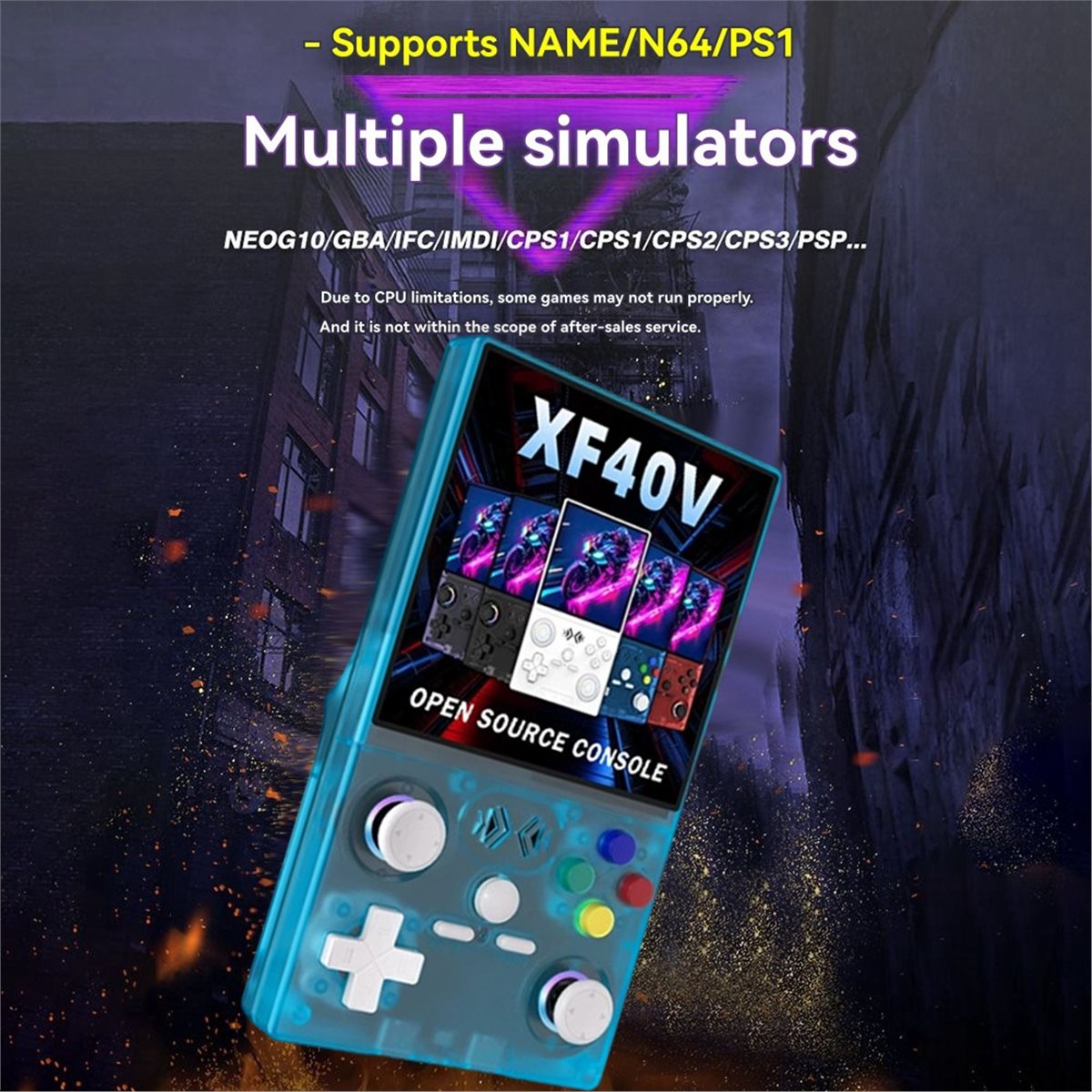 Gaming Console Retro Handheld - Console de Jogos Retro Portátil A86G