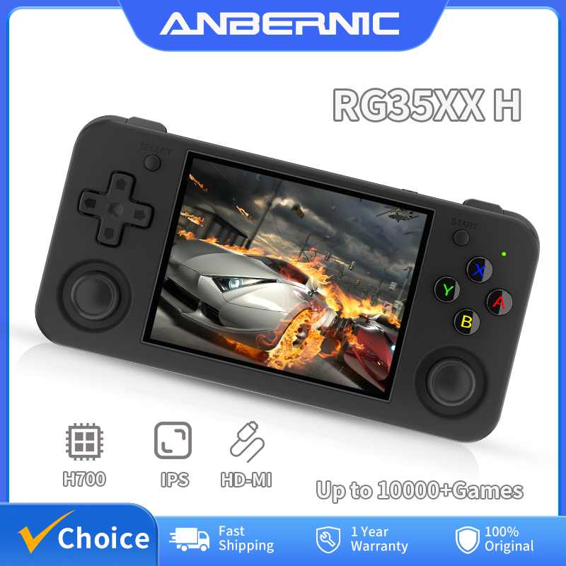 Gaming Console Kids - Anbernic rg35xx h consoles de videogame