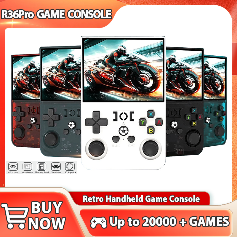 Gaming Console R36 - R36 pro console de videogame portátil