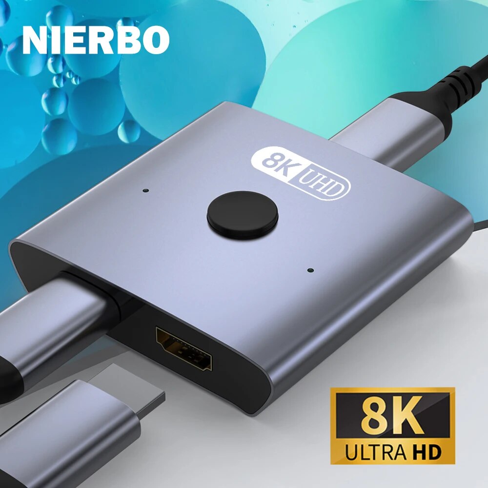 NIERBO 8K Bi-Direcional HDMI 2 - Hdmi Cable 2.1 avaliação e preço