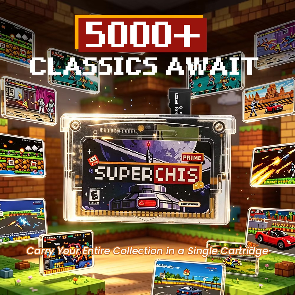 Cartucho de Jogo Retro Superch - Handheld Gaming Console avaliação e preço