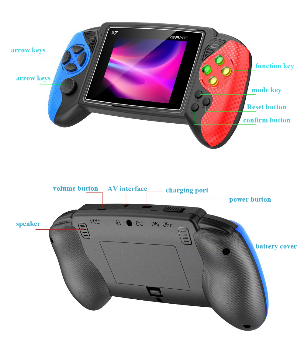Console de Jogo Portátil Retro - Gaming Console Retro Handheld avaliação e preço