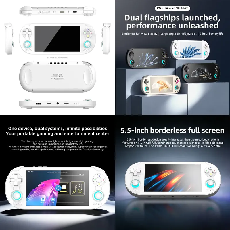 【CHIMU HOME】 Console de jogos  - Handheld Gaming Console avaliação e preço