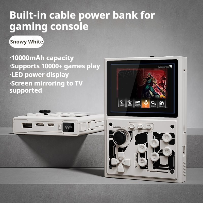 Console de jogos portátil, ban - Gaming Console Power Bank avaliação e preço