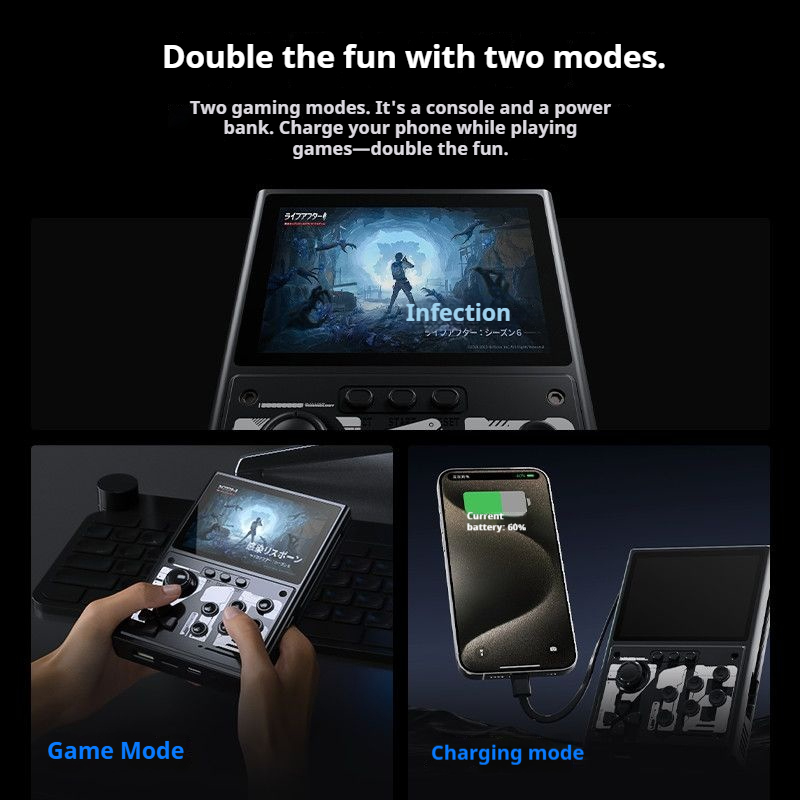 Console de jogos portátil, ban - Gaming Console Power Bank avaliação e preço