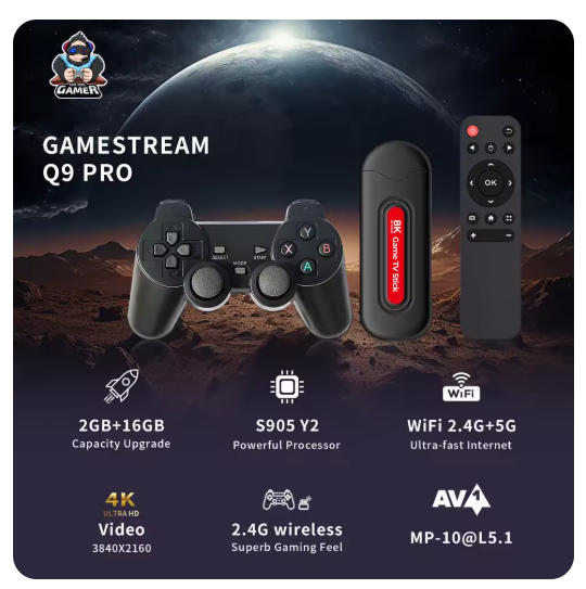 [Original] Novo Console de Jog - Gaming Console For Android Tv avaliação e preço