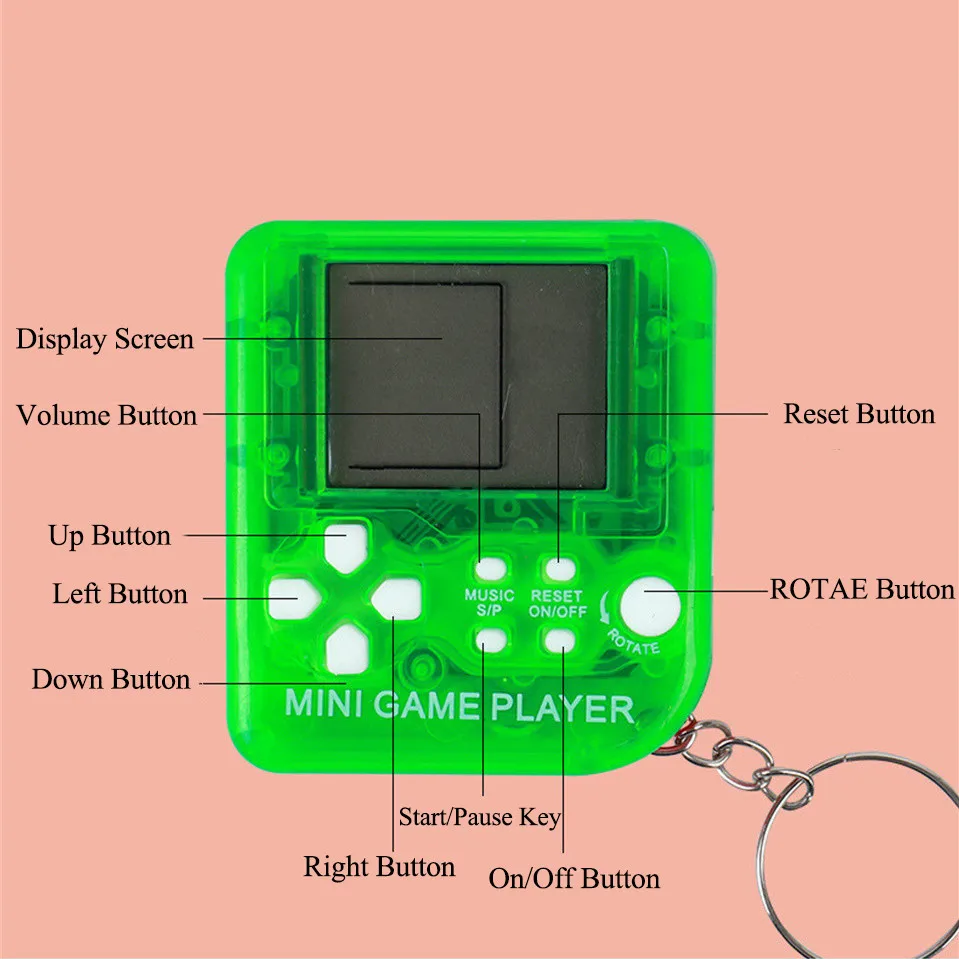 Retro mini jogadores de jogo p - Gaming Console Retro Handheld avaliação e preço